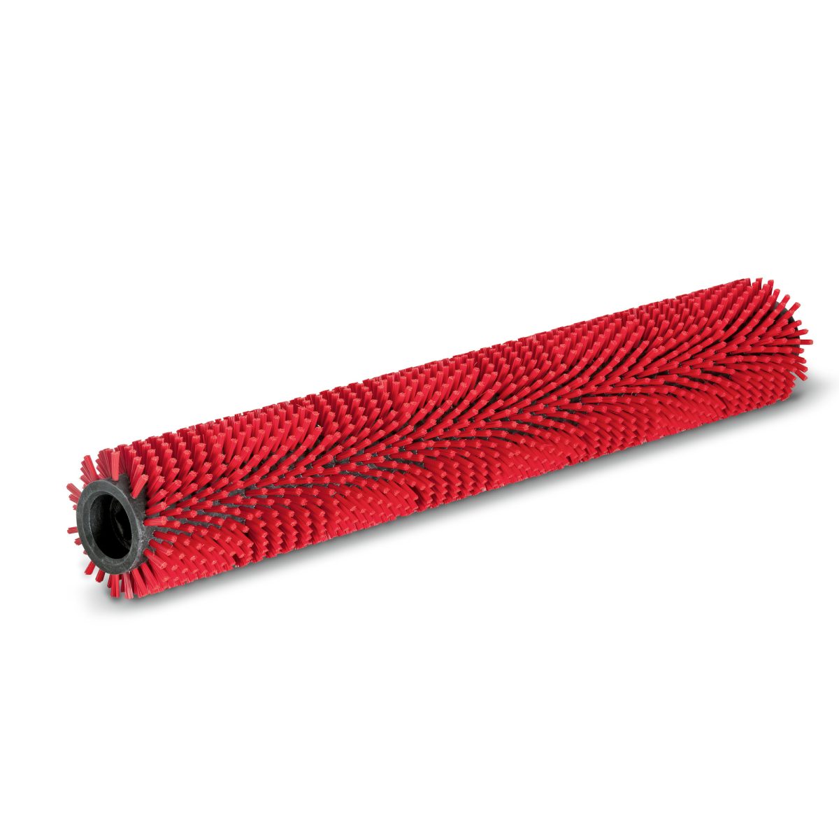 Roller brush, medium, red, 450 mm