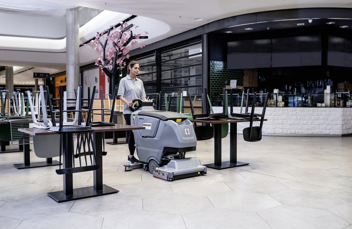 Kärcher B50 W Bp R55 Walk Behind Scrubber Dryer - Image 6