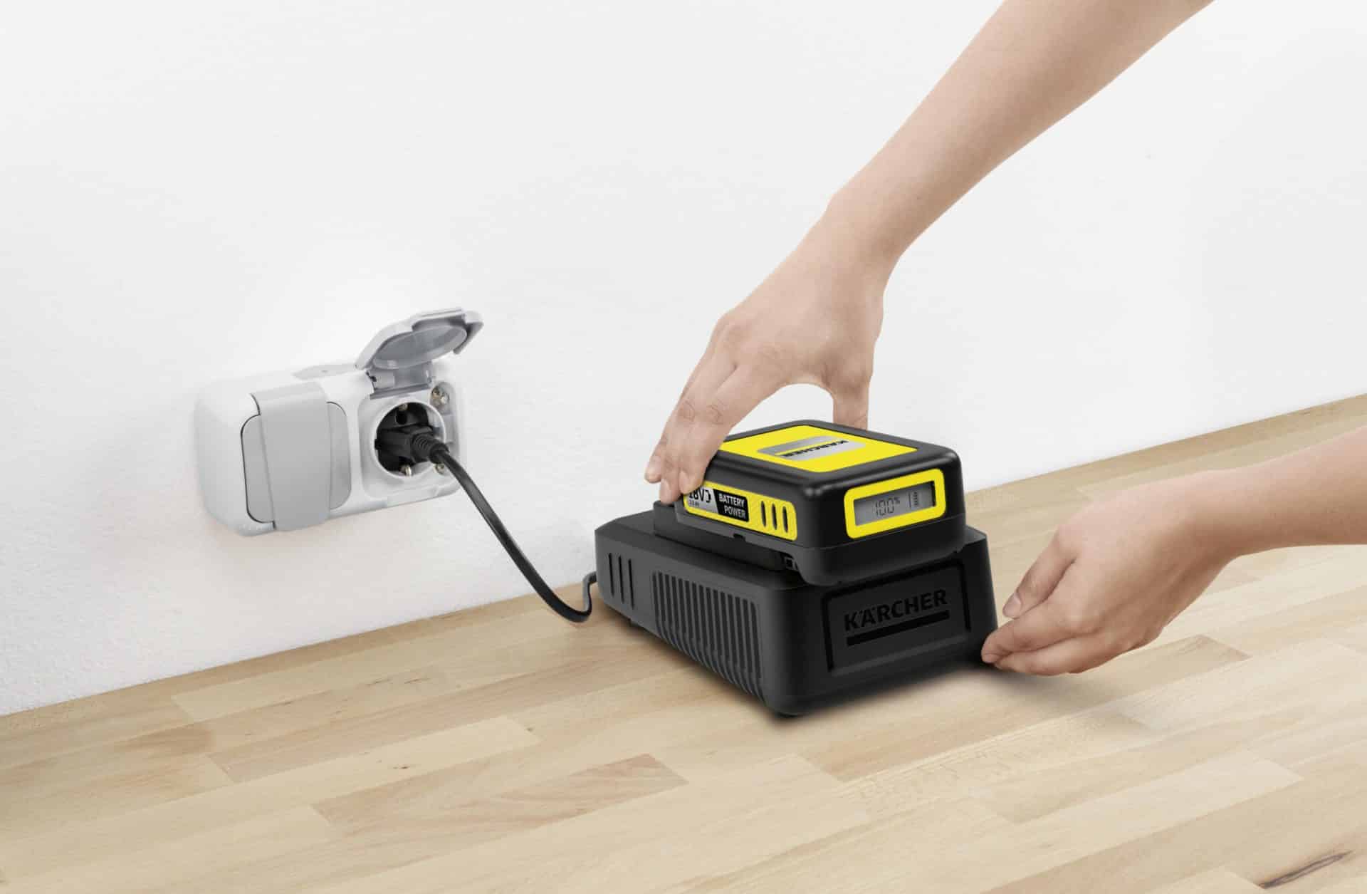 Kärcher 18V Battery Fast Charger - Image 3