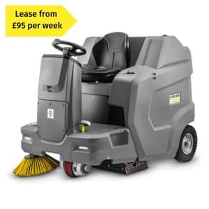 Kärcher KM 100/120 R Bp Pack Battery Ride on Vacuum Sweeper
