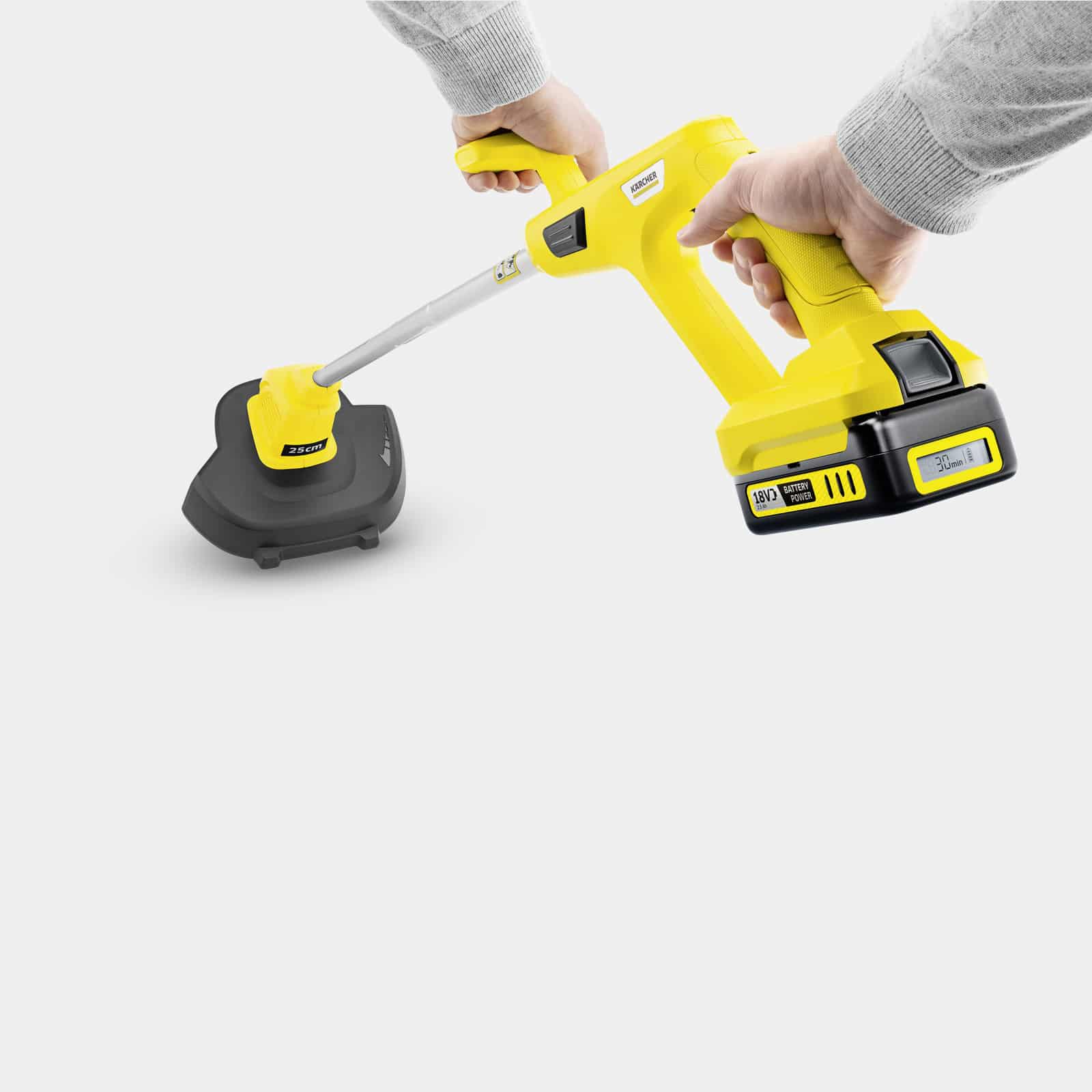 Kärcher Cordless Lawn Trimmer LTR 18-25 (BATTERY SET) - Image 4